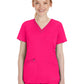 Women's 3-Pocket Mariah Rib V-Neck Top - 2530 - Carnation Pink