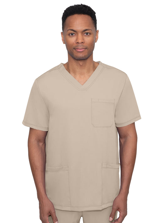 Men's 4-Pocket Mathew Moisture Wicking Top - 2590 - Khaki
