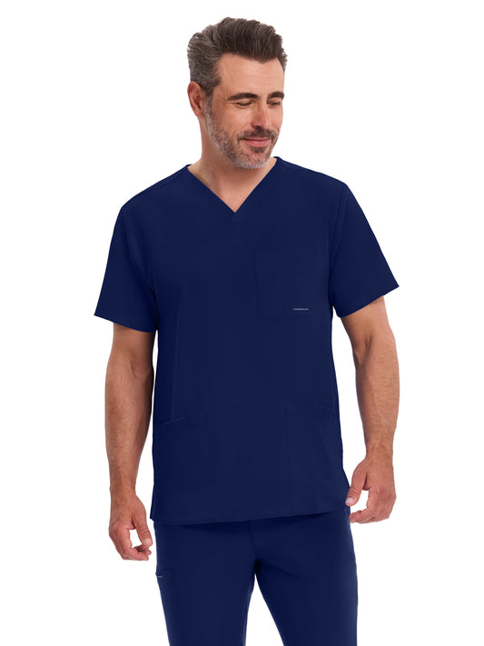 Men's 4-Pocket Mathew Moisture Wicking Top - 2590 - Navy