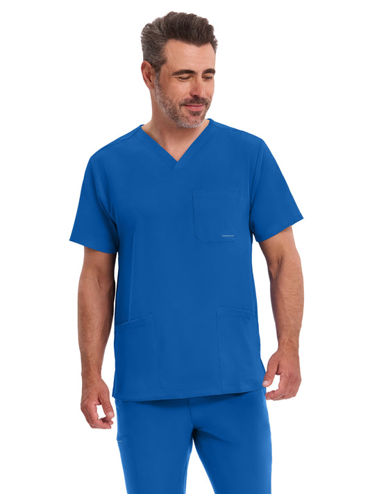 Men's 4-Pocket Mathew Moisture Wicking Top - 2590 - Royal