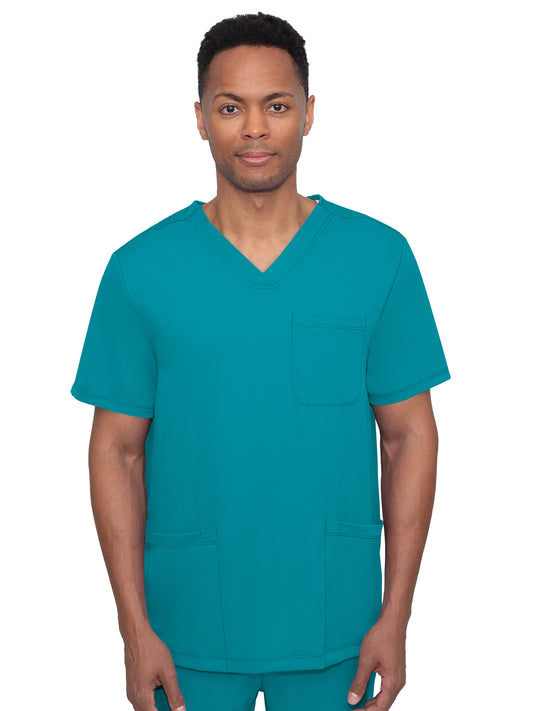 Men's 4-Pocket Mathew Moisture Wicking Top - 2590 - Teal