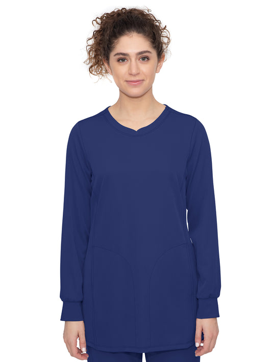Women's Long Sleeve Top - 4001 - Navy