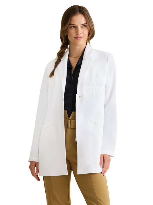 Women's 4-Pocket 31" Fable Lab Coat - 400 - White