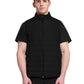 Men's 4-Pocket Zip Front Vest - 501F - Black