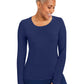 Women's Pocketless Mackenzie Crew Neck Underscrub Tee - 5051 - Navy