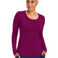Women's Pocketless Mackenzie Crew Neck Underscrub Tee - 5051 - Wine