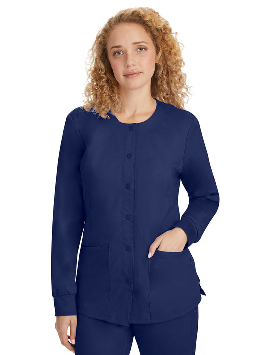 Women's 5-Pocket Daisy Snap-Front Jacket - 5063 - Navy