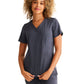 Women's 2-Pocket Jolie Camo Top - 601 - Pewter