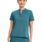 Women's 1-Pocket Macy Mandarin Top - 650 - Fresh Blue