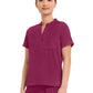 Women's 1-Pocket Macy Mandarin Top - 650 - Wine