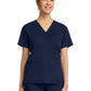 Women's 3-Pocket V-Neck Top - 653 - Navy