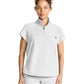 Women's 1-Pocket Partial Zip Top - 752 - White Gardenia