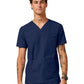Men's 4-Pocket V-Neck Scrub Top - 753 - Navy