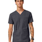 Men's 4-Pocket V-Neck Scrub Top - 753 - Pewter