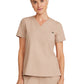 Women's 1-Pocket V-Neck Top - 755 - Desert Taupe