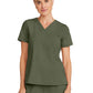 Women's 1-Pocket V-Neck Top - 755 - Olive