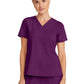 Women's 1-Pocket V-Neck Top - 755 - Wine