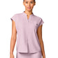 Women's 1-Pocket Mandarin Collar Top - 757 - Pink Pearl