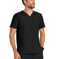 Men's 1-Pocket V-Neck Top - 758 - Black