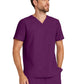 Men's 1-Pocket V-Neck Top - 758 - Wine