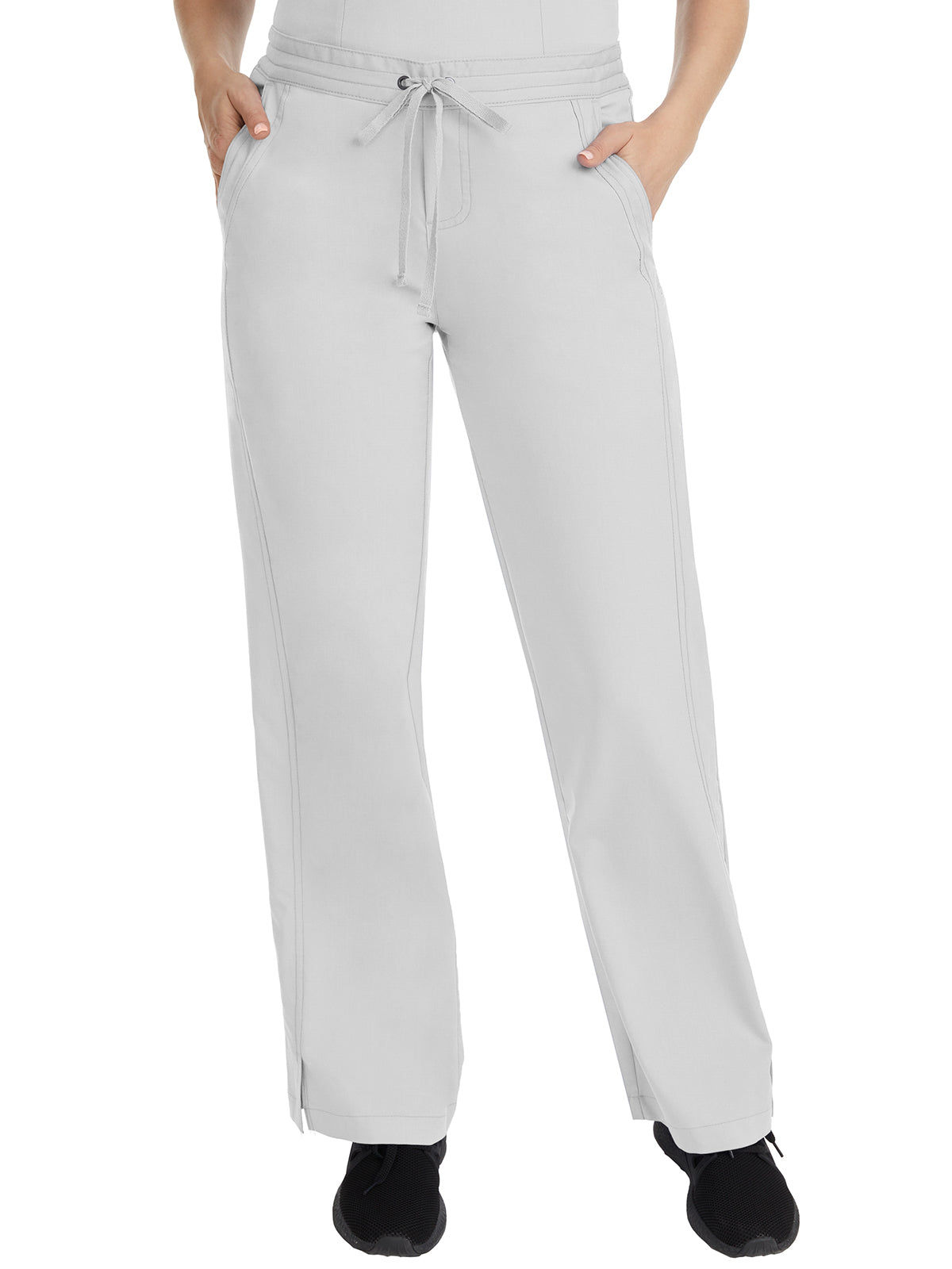 Women's 2-Pocket Taylor Flat Front Pant - 9095 - White