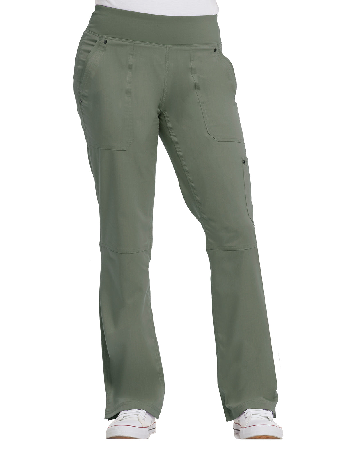Women's 5-Pocket Tori Yoga Waistband Pant - 9133 - Olive