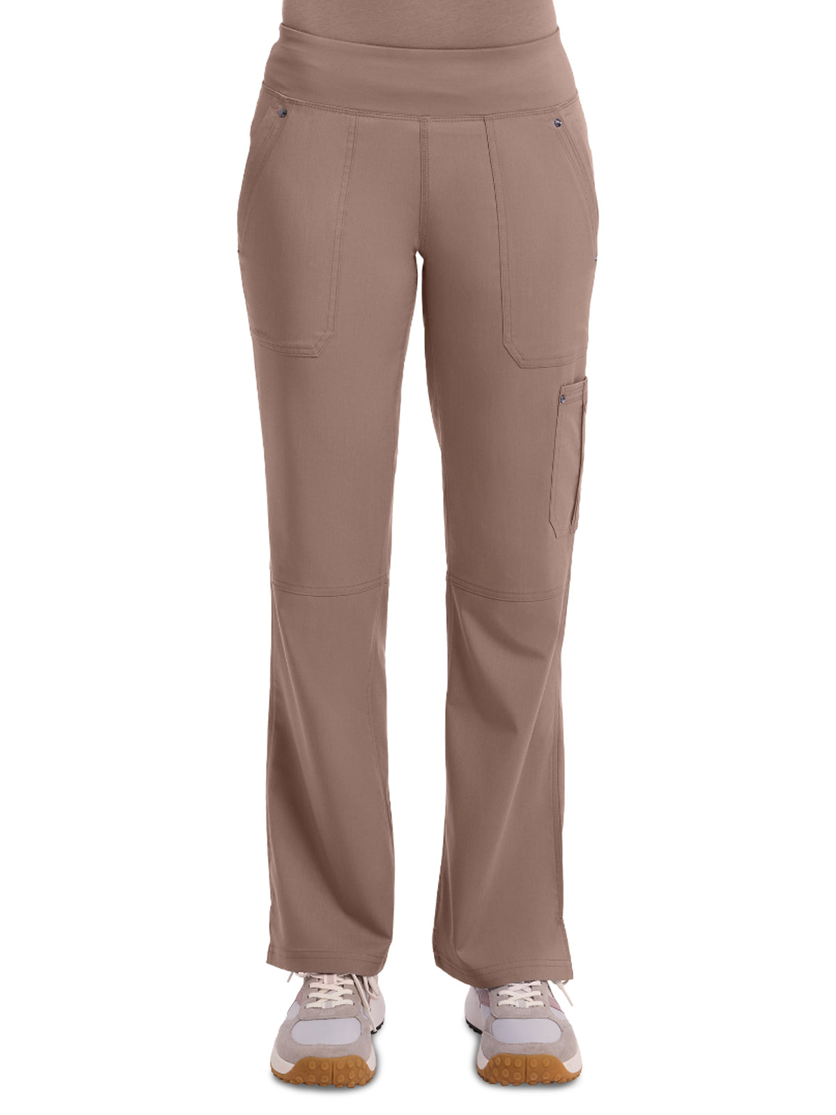 Women's 5-Pocket Tori Yoga Waistband Pant - 9133 - Santa Fe Tan