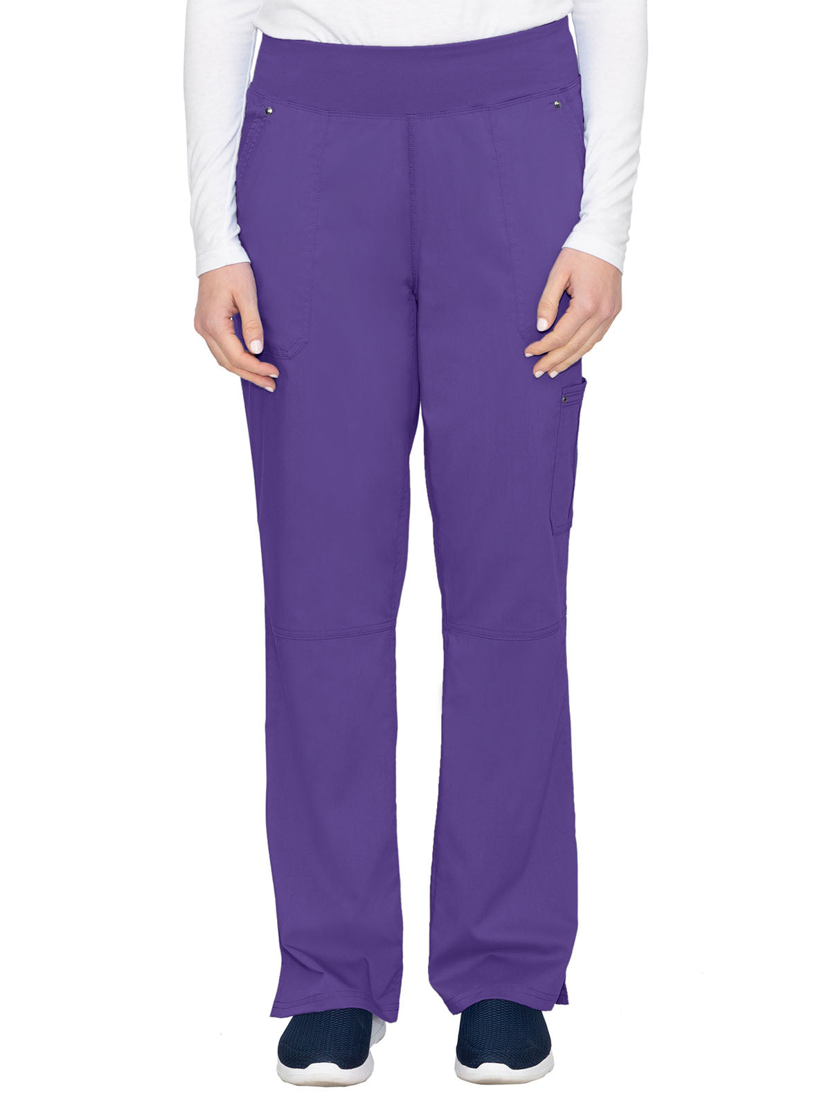 Women's 5-Pocket Tori Yoga Waistband Pant - 9133 - True Grape
