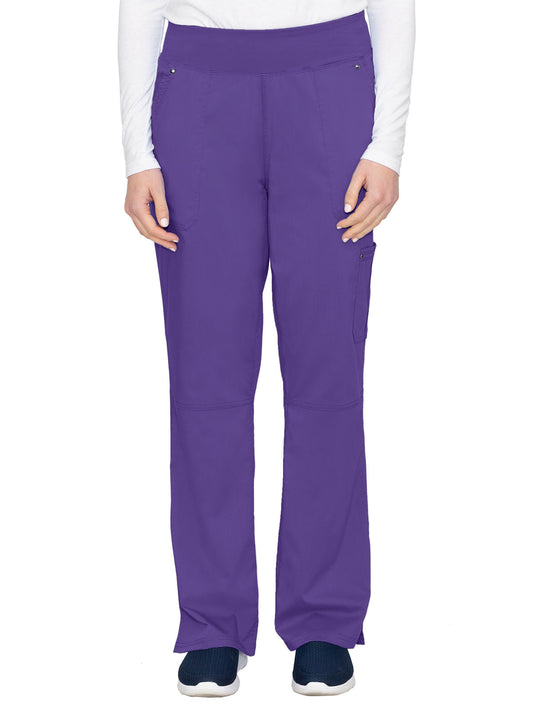 Women's 5-Pocket Tori Yoga Waistband Pant - 9133 - True Grape