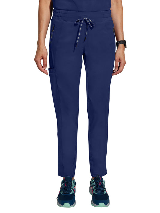 Women's 4-Pocket Niko Tapered Leg Pant - 9157 - Navy
