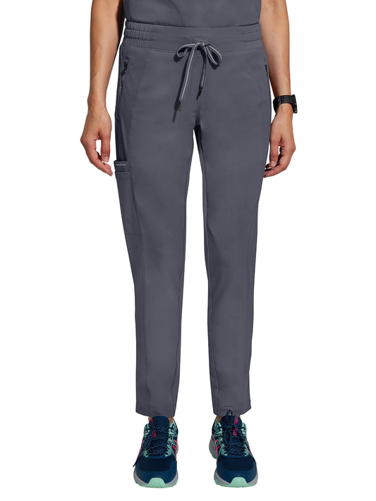Women's 4-Pocket Niko Tapered Leg Pant - 9157 - Pewter