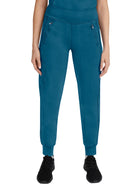 Women's 6-Pocket Tara Yoga Waistband Pant - 9233 - Caribbean