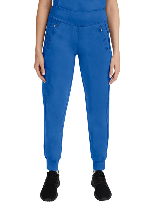 Women's 6-Pocket Tara Yoga Waistband Pant - 9233 - Royal