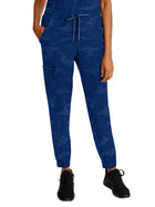 Women's 5-Pocket Tate Modern Fit Camo Pant - 9350 - Navy