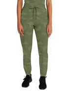 Women's 5-Pocket Tate Modern Fit Camo Pant - 9350 - Olive