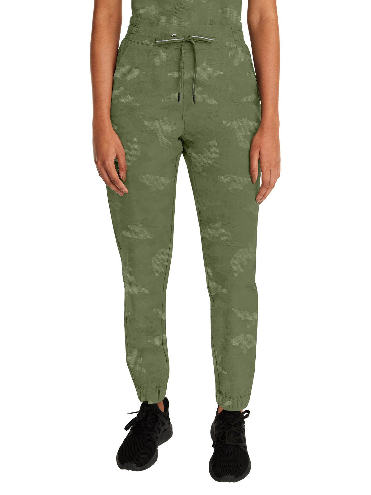 Women's 5-Pocket Tate Modern Fit Camo Pant - 9350 - Olive