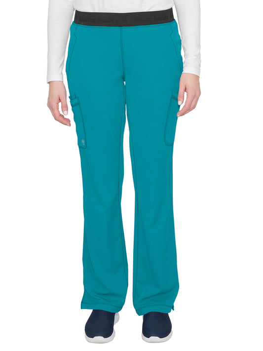 Women's 7-Pocket Rachel Moisture Wicking Pant - 9500 - Teal