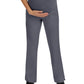 Women's 6-Pocket Rose Moisture Wicking Maternity Pant - 9510 - Pewter