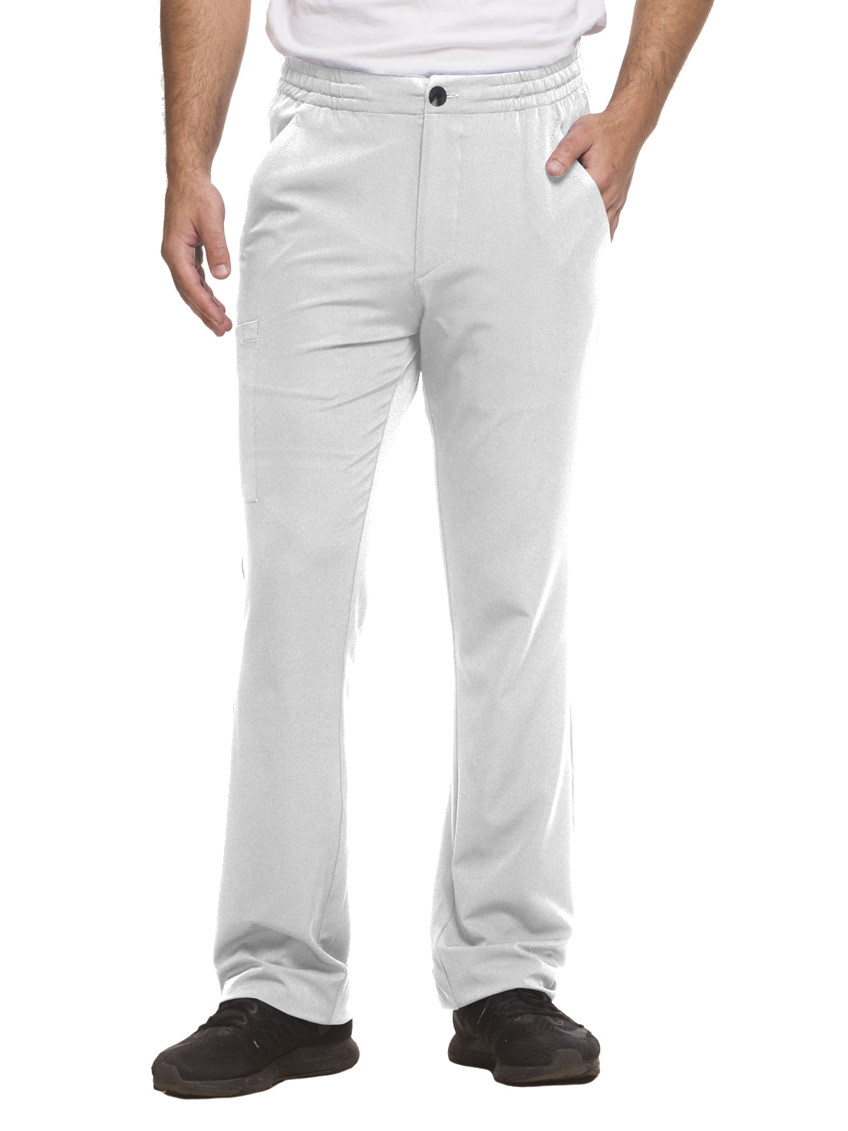 Men's 6-Pocket Ryan Moisture Wicking Pant - 9590 - White