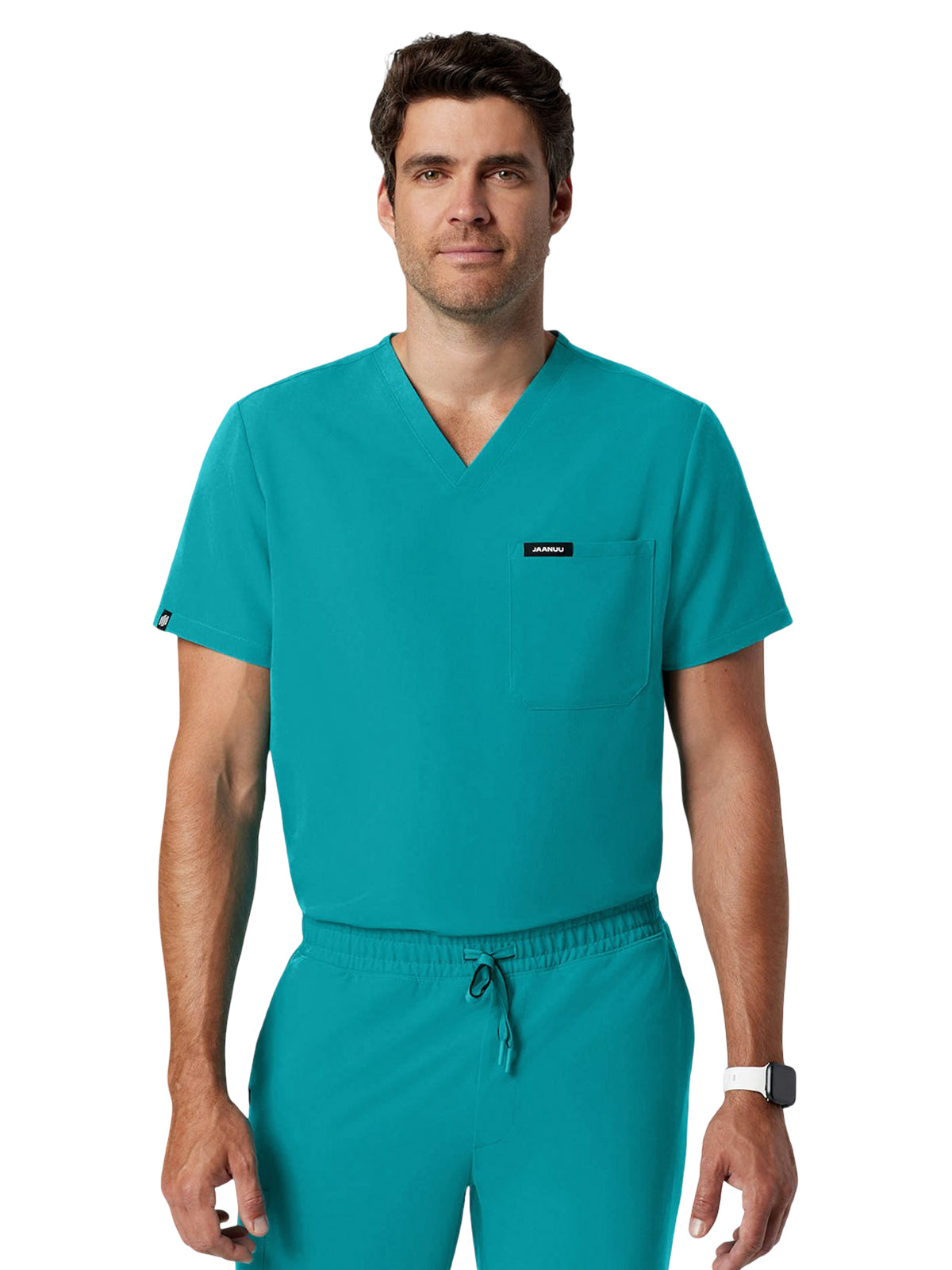 Men's Tuckable V-Neck Holmes Top - M10001 - Teal