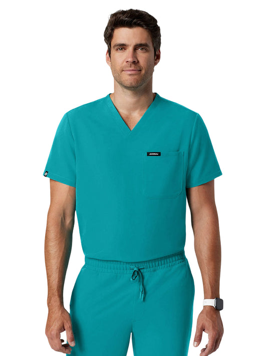 Men's Tuckable V-Neck Holmes Top - M10001 - Teal