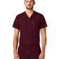 Men's Tuckable V-Neck Holmes Top - M10001 - Burgundy