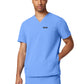 Men's 3-Pocket V-Neck Platt Top - M10002 - Ceil Blue