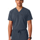 Men's 1-Pocket Holmes Scrub Top - M10025 - Carbon Gray