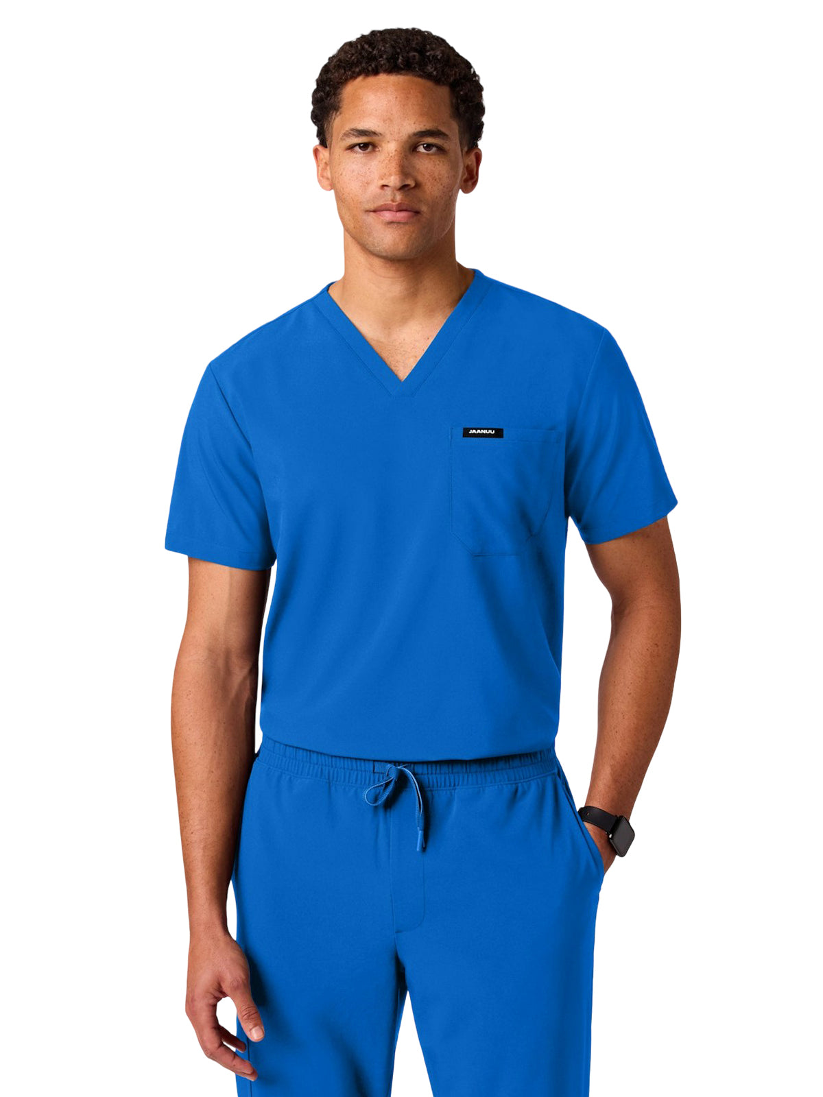 Men's 1-Pocket Holmes Scrub Top - M10025 - Royal Blue