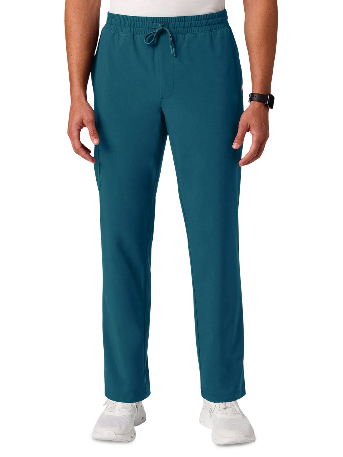 Men's 6-Pocket Rhodes Straight Leg Scrub Pant - M20023 - Caribbean Blue