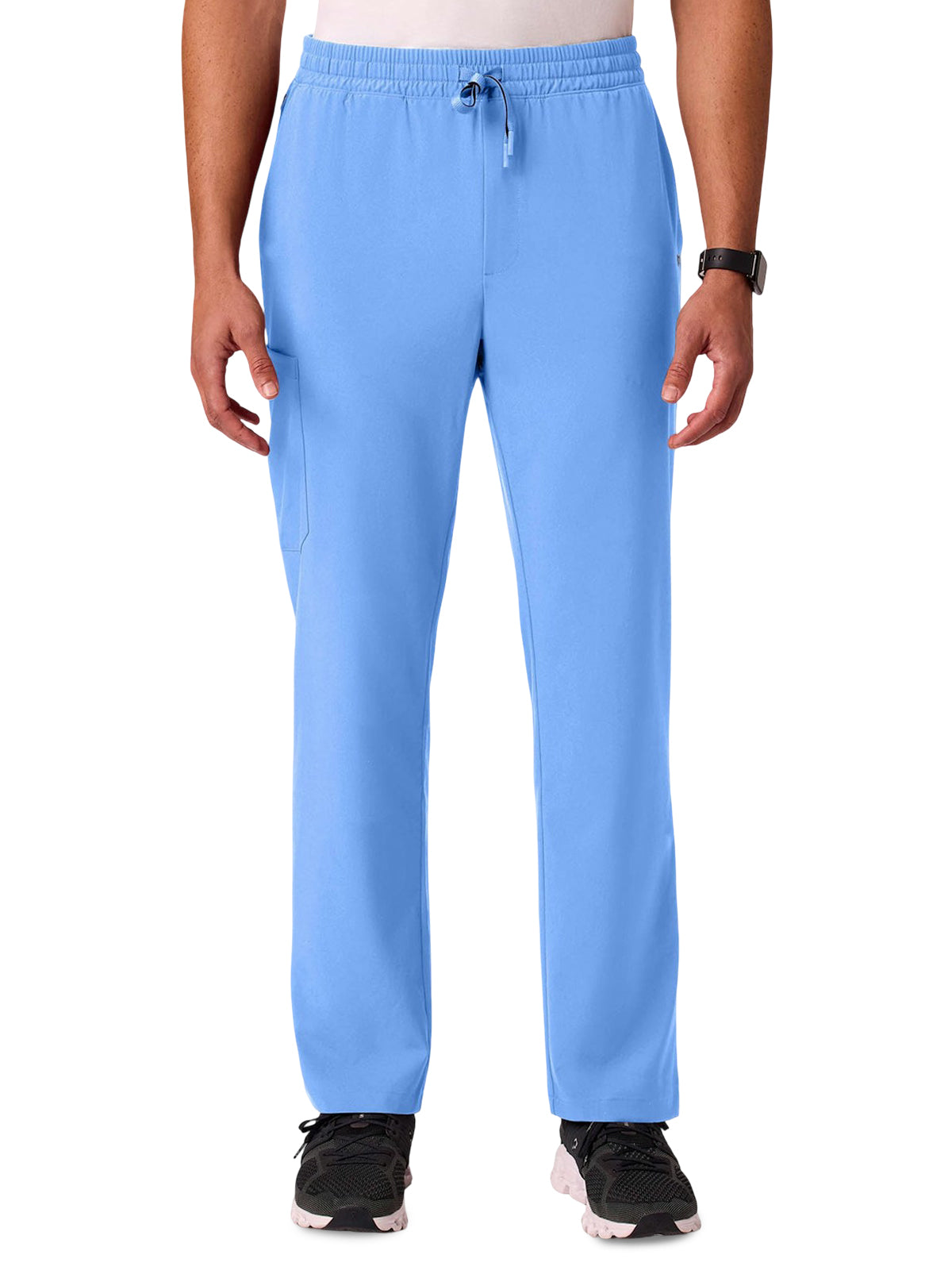 Men's 6-Pocket Rhodes Straight Leg Scrub Pant - M20023 - Ceil Blue