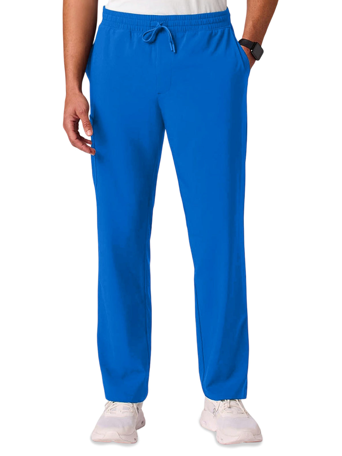 Men's 6-Pocket Rhodes Straight Leg Scrub Pant - M20023 - Royal Blue