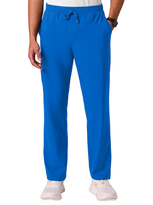 Men's 6-Pocket Rhodes Straight Leg Scrub Pant - M20023 - Royal Blue