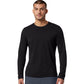 Men's Longsleeve Breathable Crewneck Regen Underscrub Tee - M30002U - Black